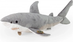 Plush great white shark 51 cm eco-friendly