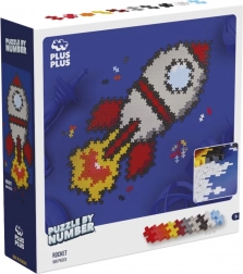 Plus-Plus Assembler par numéros Fusée 500 pcs