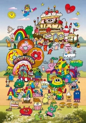 Heye puzzle On a Trip Jon Burgerman 500 pieces