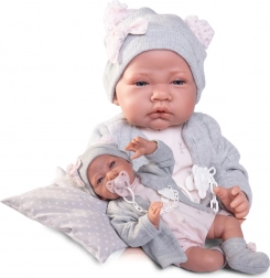 Antonio Juan - realistische pop baby met zacht stoffen lichaam 42 cm