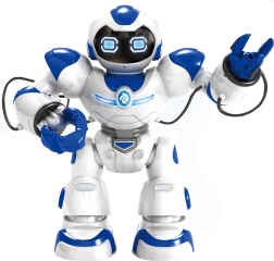 op afstand bestuurbare robot die ballen schiet 40 cm