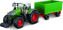 tractor met aanhanger Fendt 1050 Bburago Farm 10 cm