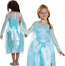 Déguisement pour enfants Disney Frozen Elsa pour taille 124–135 cm (7–8 ans)
