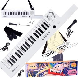 BIGFUN elektronisch kinderkeyboard met 37 toetsen, schouderriem en microfoon