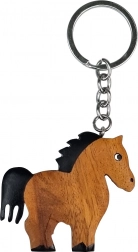 Houten sleutelhanger paard 2KIDS TOYS