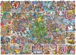 Puzzle GIBSONS Jokesaws: Christmas Jokes 1000 Pieces