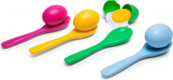 Eierestafette – lepelspel voor kinderen