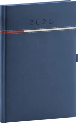 Weekly Diary Tomy 2026 Blue-Red 15 x 21 cm