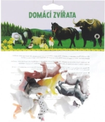 Ensemble de chiens en plastique, 10 pièces