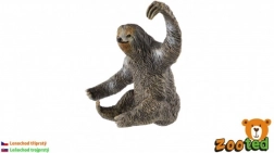 Figurine Paresseux à trois doigts en plastique