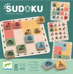 Djeco gek sudoku – houten logicaspel