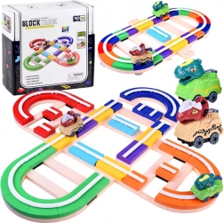 constructieset dinosaurusbaan 143 delen