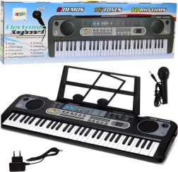 Elektronisch keyboard met microfoon voor kinderen