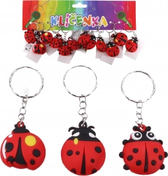 Sleutelhanger lieveheersbeestje