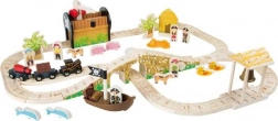 Circuit de train en bois pirates small foot