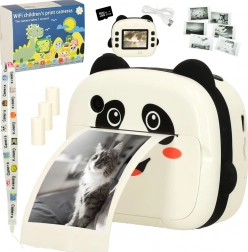 Kids’ Instant Camera with Thermal Printer Panda + 32GB Card and Paper