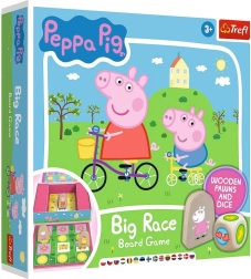 Jeu de société Big Race Peppa Pig par Trefl