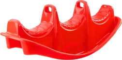 Children's swing for three kids Red