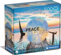 puzzle 500 pièces CLEMENTONI Peace Collection – Peaceful Wind