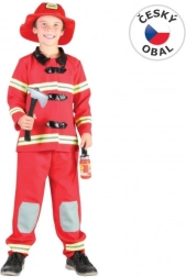 Costume de carnaval pompier pour enfants