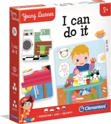 Clementoni Young Learner: Ik kan het – kinderpuzzel 6×4 stukjes