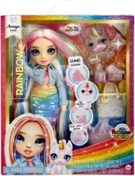 Rainbow High Amaya – klassieke modepop met slime en eenhoorn-huisdiertje