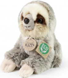 RAPPA Sitting Plush Sloth 18 cm – Eco‑Friendly