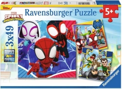 Puzzle RAVENSBURGER Spidey 3×49 pieces