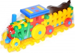 Plastic Tractor Building Set