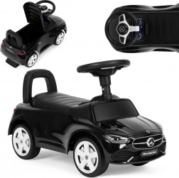 Rij-auto Mercedes C-KLASSE interactieve stuur met geluid zwart