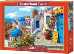Puzzel 2000 stukjes – Lente op Santorini