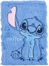 Pluchen notitieboek STITCH