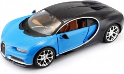 Verzamelmodel BUGATTI Chiron 1:24 blauw‑zwart