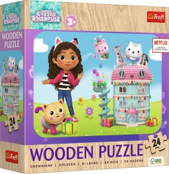 Wooden Puzzle Happy Gabby and Friends 24 Pieces