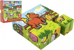 Kubus-blokken mijn eerste diertjes