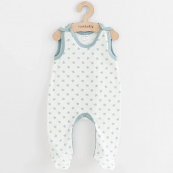 baby footed romper New Baby Classic II stars mint