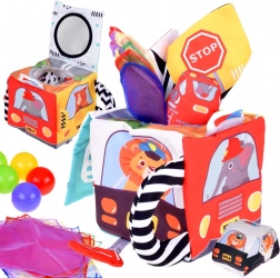 Zachte sensorische kubus Voertuigen