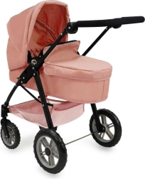 Poppenwagen 2-in-1 roze