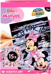livre à gratter DISNEY MINNIE A5 – kit créatif 15 images