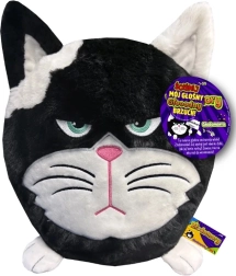 Głodomorra Plush Cat with Sounds – Black 31 cm