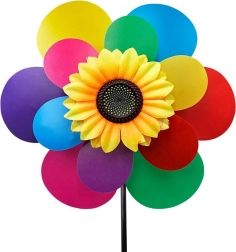 Windrad mit Blümchen 36 cm