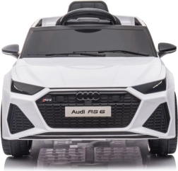 Elektrische speelgoedauto Audi RS6 wit