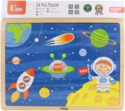 houten puzzel ruimte 24 stukjes viga