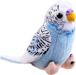 Blue budgie plush 13 cm