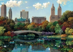 RAVENSBURGER Puzzle Central Park in New York 1000 pieces