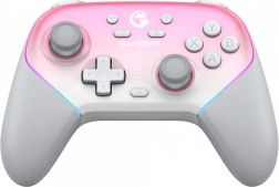 GameSir Super Nova draadloze gamecontroller Whipped Pink met oplaadstation