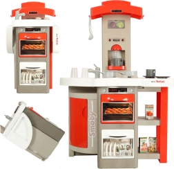 Smoby keuken MINI TEFAL OpenCook elektronisch, opvouwbaar met wieltjes