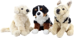 Chien en peluche 25 cm – peluche éco pour enfants