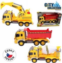 Auto bouw City Collection op batterijen met geluid en licht