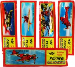 Gooi-vliegtuigje voor kinderen 20 cm